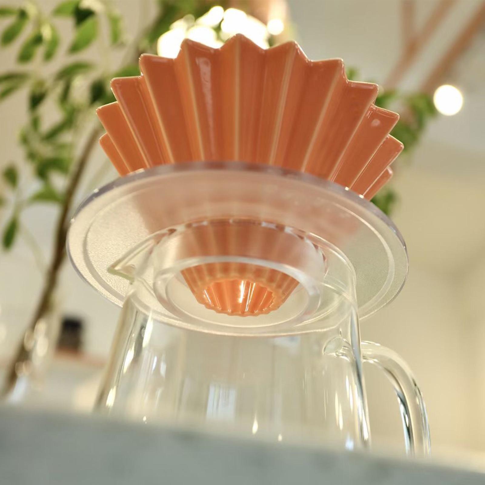 Xbloom Coffee Tea - Pour-Over-Kaffeefilter, tragbarer Harz-Tropfkaffeeteehalter, Trichterkorb, Harz-Kuchen-Tropffilterbecher, spezieller