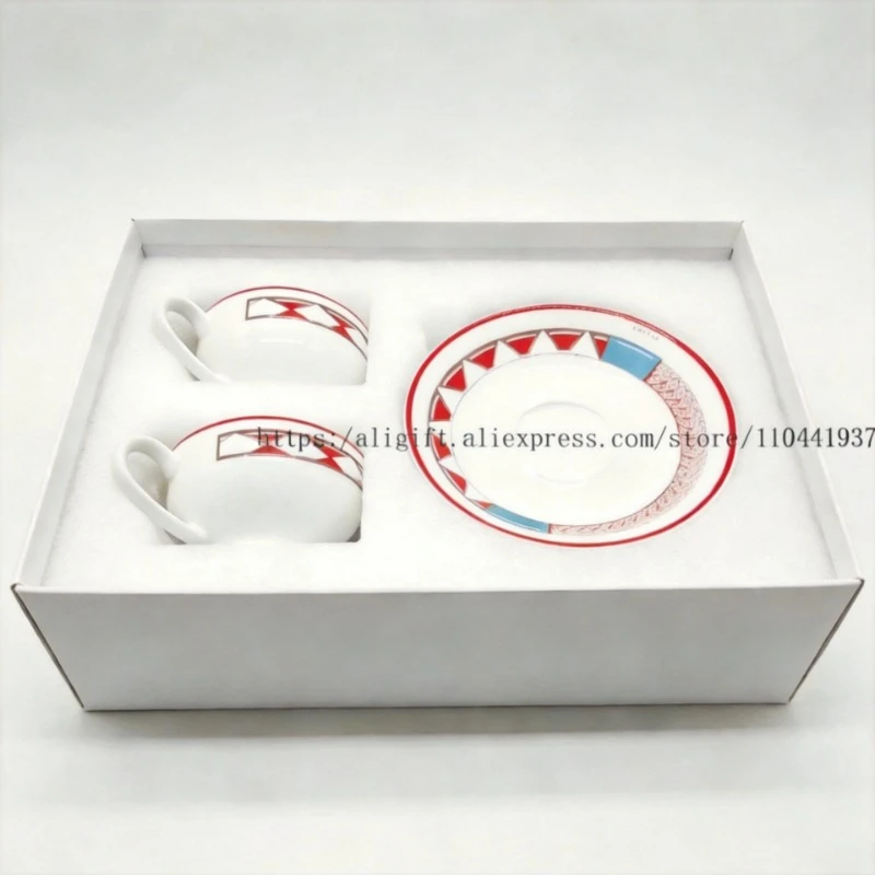 Xbloom Coffee Tea - Bone China Familien-High-End-Kaffeetassen-Set aus Bone China,