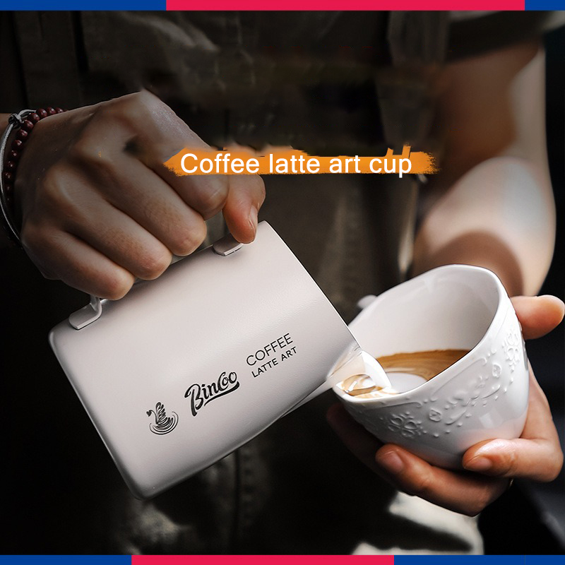Barista Milk Jug - 420ml Kaffee Latte Art Behälter aus