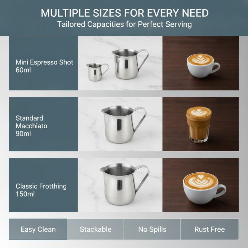 Edelstahl-Kaffeemilchschäumkän – Barista Milk Jug Bewertung und Preis