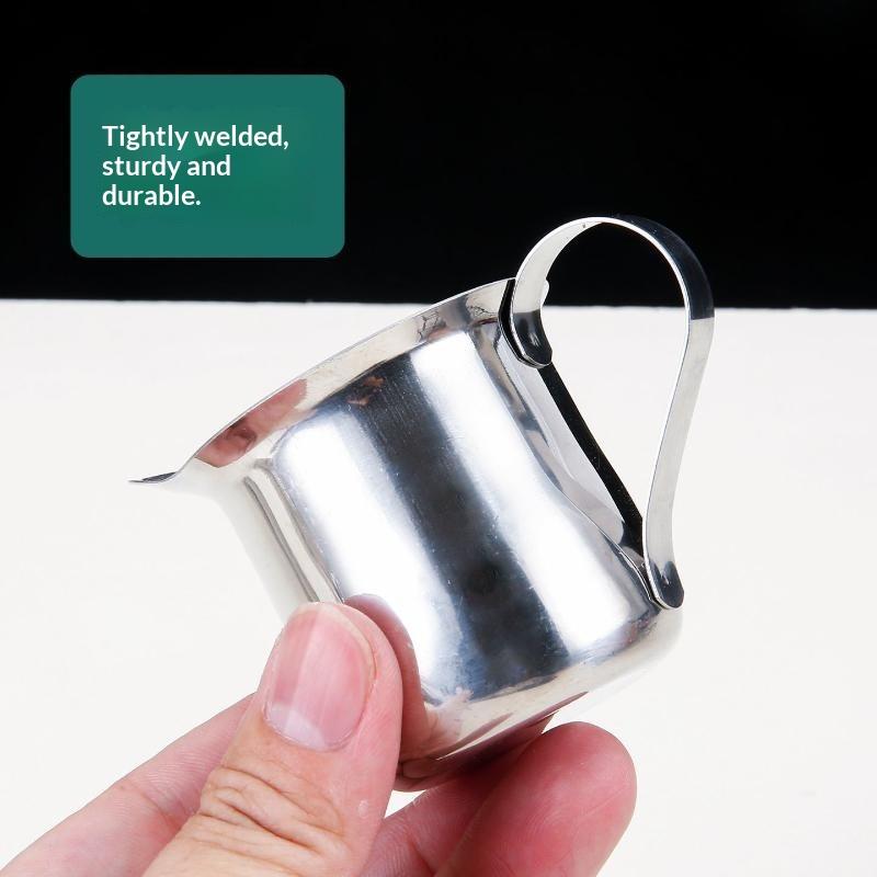 Edelstahl-Kaffeemilchschäumkän – Barista Milk Jug Bewertung und Preis
