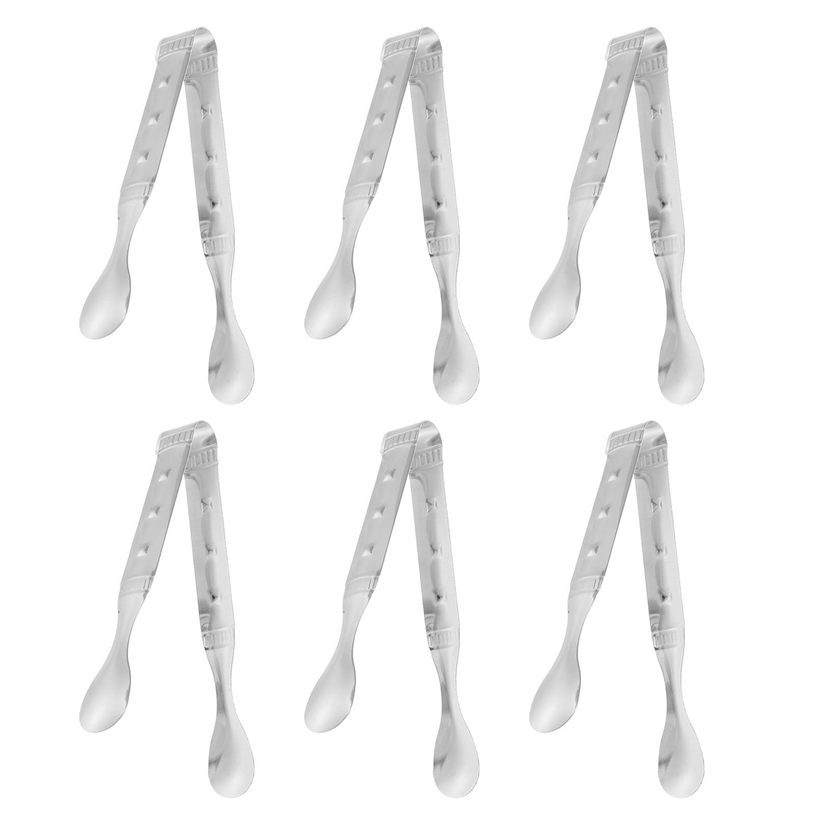 6 Stück Edelstahl-Servierzange – Coffee Tea Sugar Bewertung und Preis