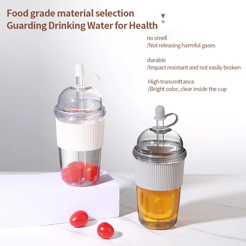 1pc 430ml Tragbare Flip Stroh  – Xbloom Coffee Tea Bewertung und Preis