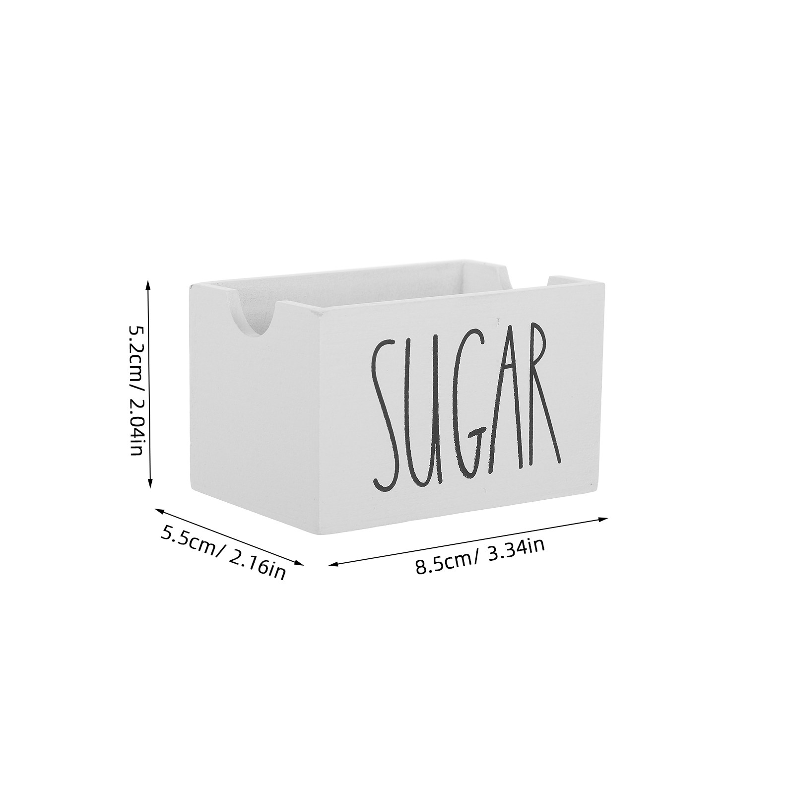 Holz-Zuckerpackethalter, Holz- – Coffee Tea Sugar Bewertung und Preis