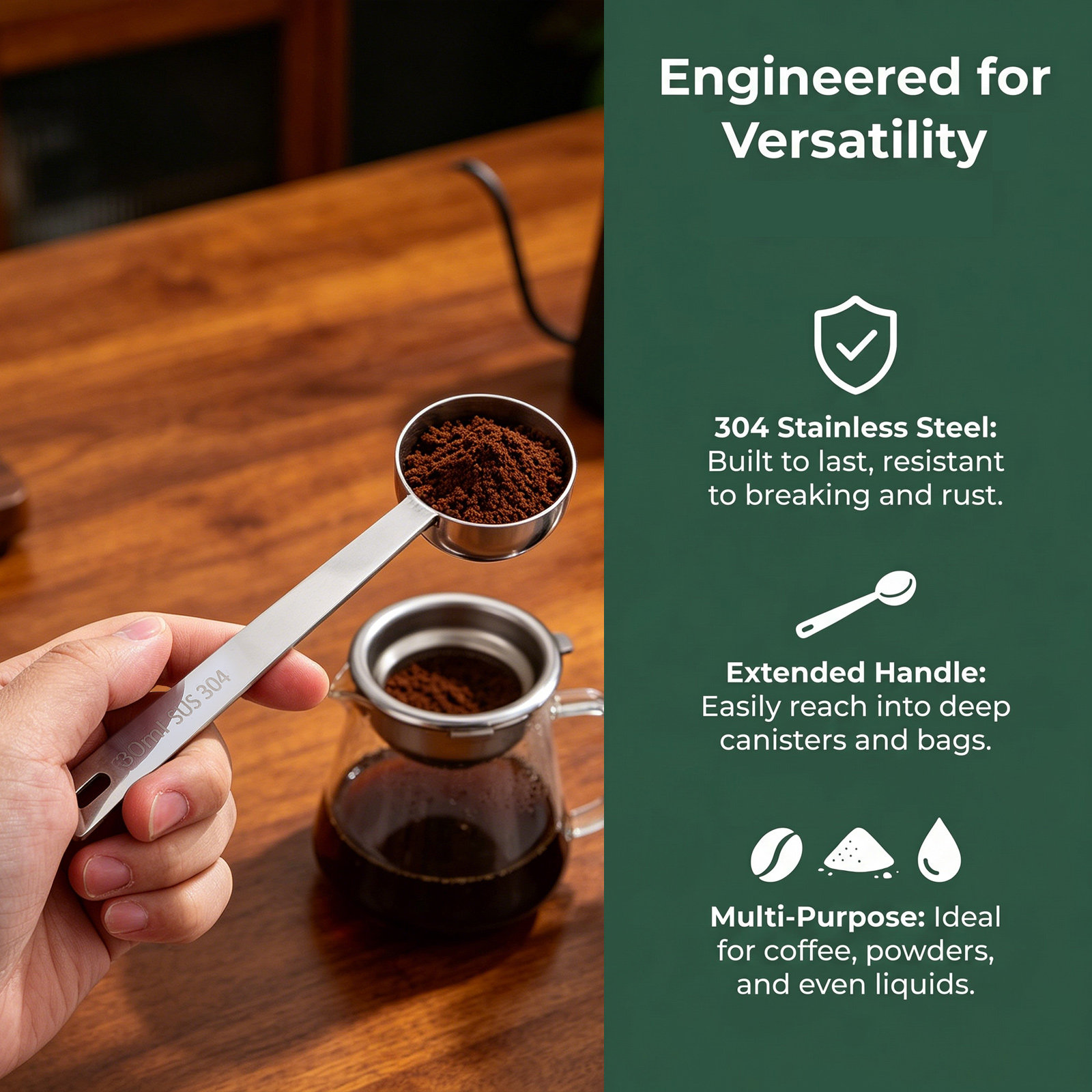 4 Stück Kaffeelöffel aus Edels – Coffee Tea Sugar Bewertung und Preis