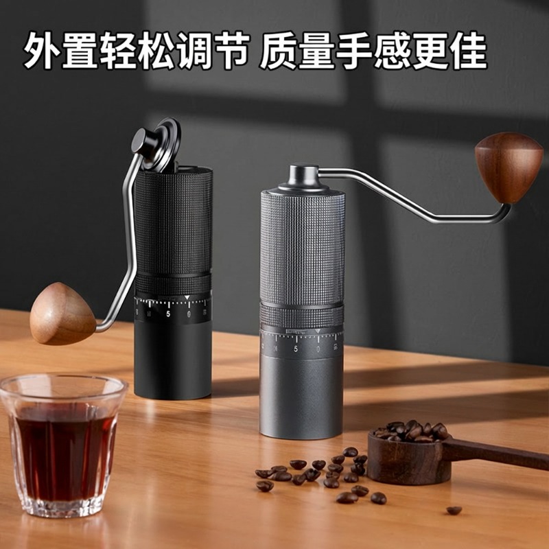 Externe manuelle Kaffeemühle m – Burr Hand Grinder Bewertung und Preis