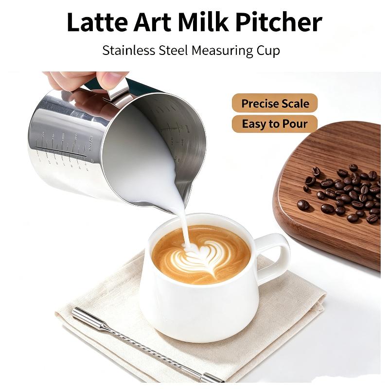 Edelstahl-Milchaufschäumkännch – Barista Milk Jug Bewertung und Preis