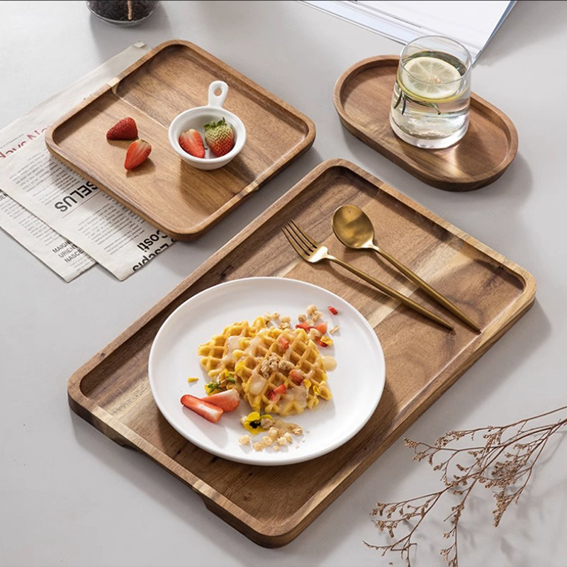 Akazienholz Kaffeetablett Deko – Coffee Tea And Sugar Set Bewertung und Preis