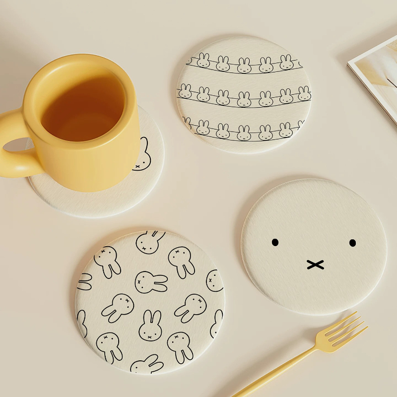 Miffy Kawaii Anime Untersetzer – Xbloom Coffee Tea Bewertung und Preis