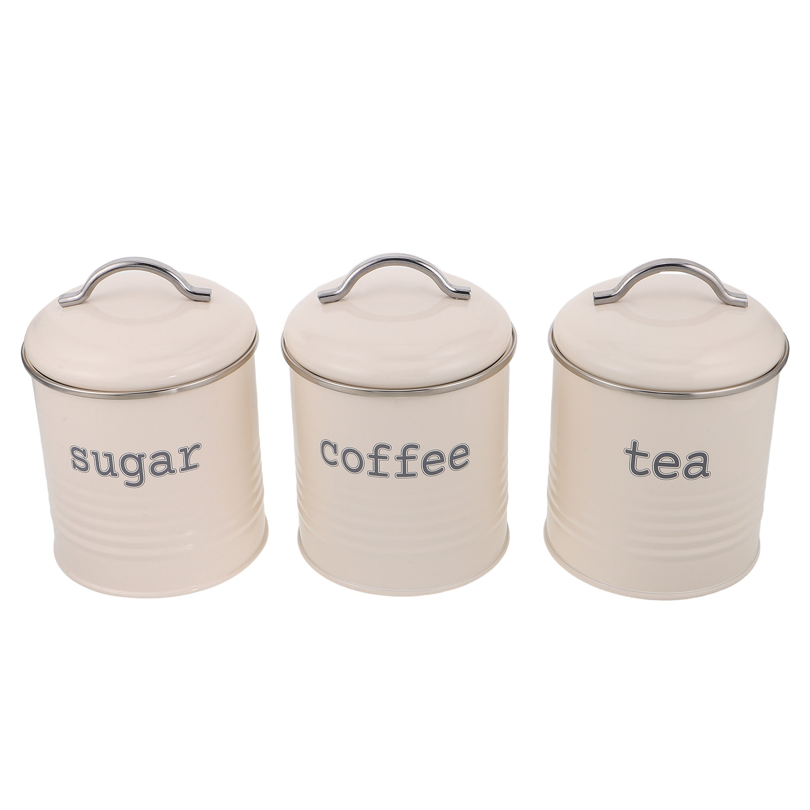 3-teiliges Versiegeltes Kaffee – Coffee Tea Sugar Bewertung und Preis